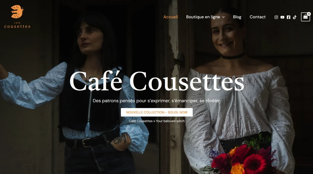 site internet ecommerce par ikoonos agnes camboulives à Pau