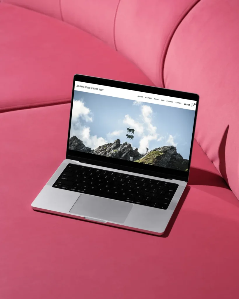 Site ecommerce WordPress Woocommerce pour photographe avec Ikoonos agence de communication à Pau - Agnès Camboulives