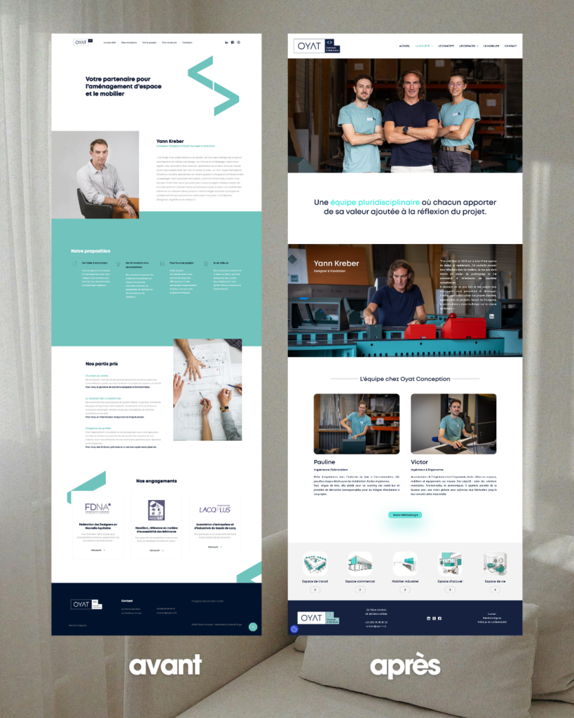 Refonte de site internet par agnès camboulives - webdesign ikoonos à Pau